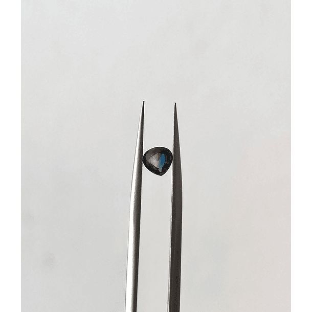 Zafiro Green Blue-4.9x4.7mm-c/corazón 