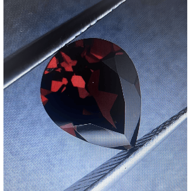 Granate Rojo-1.90ct-8.9x6.9mm 