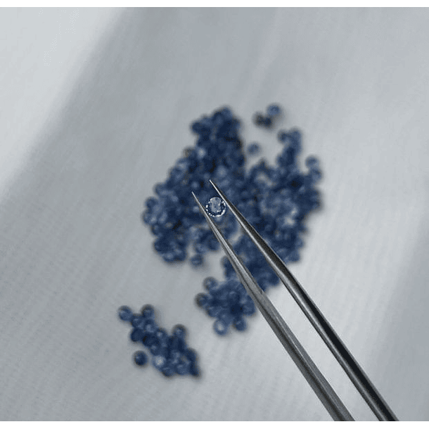 2 Zafiros Azules-3mm 