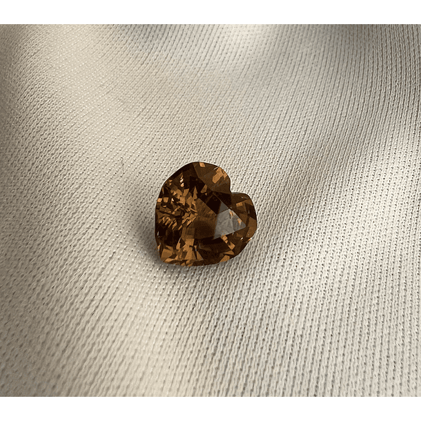 Citrino Cognac-0.95ct-6.5x6.2mm 