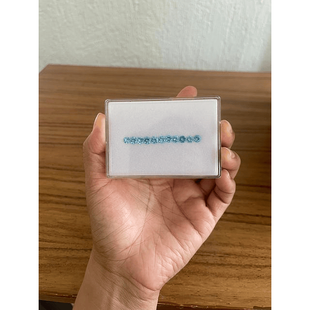 Topacio azul-0.50ct-5mm 