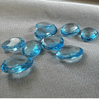 Topacio Suizo-2.20ct c/u-10.2x7.2mm a 9.6x8mm 2