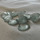 Par de Aguamarinas-4.72ct-14mm a 12.4mm-c/cabujón  3