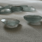 Par de Aguamarinas-4.72ct-14mm a 12.4mm-c/cabujón  1