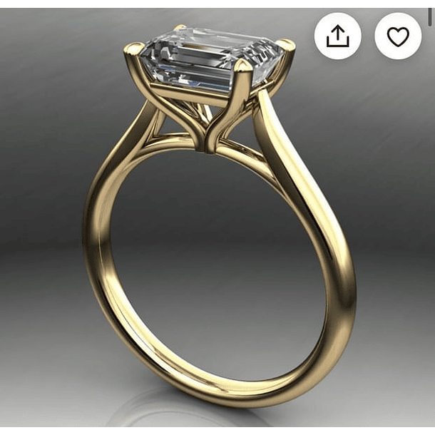 Anillo en oro amarillo de 14k con un Ópalo 7x7x4.2mm cojin talla 6.5 