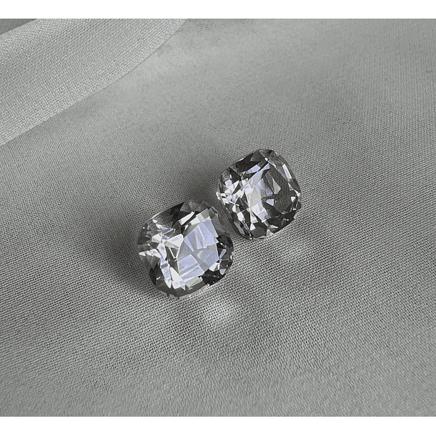 Par De Amatista Rosa De Francia-7.130ct-9x8.8x7.3mm 