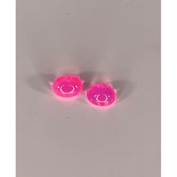 Par de Ópalos rosas-4.60ct-9.7x7.7mm-c/cabujón ovalado  