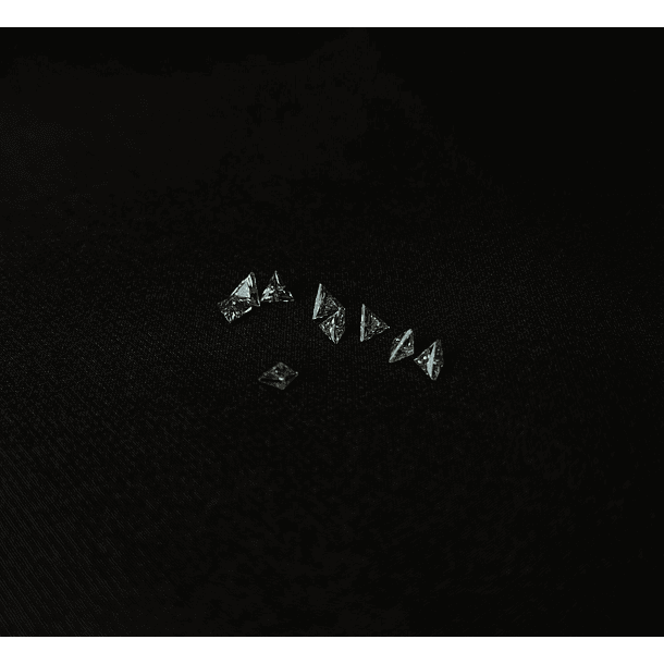 Par de Moissanitas-0.22ct-4mm 