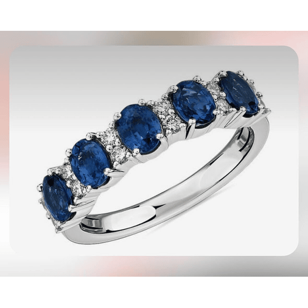 Churumbela en plata ley 925 con baño de oro y granate rojo y moissanitas, talla 7 1/4 