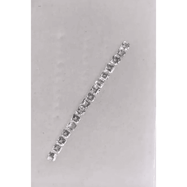 Lote de 7 Topacios Blancos-0.160ct-3mm 