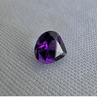 Amatista morada-1.10ct-6.8x6.6mm-corte corazón-calidad AAAA 2