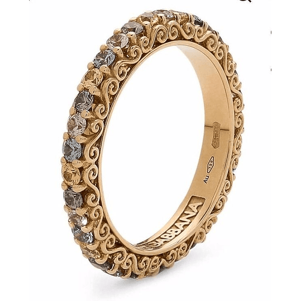 anillo media churumbela en Plata Vermeil talla 8.5 con Topacio London Blue 3 mm corte redondo,amatista, 3mm corte redondo,peridoto 3mm corte redondo, citrino 3 mm ,granate rodolita 3 mm , con topacio+ 