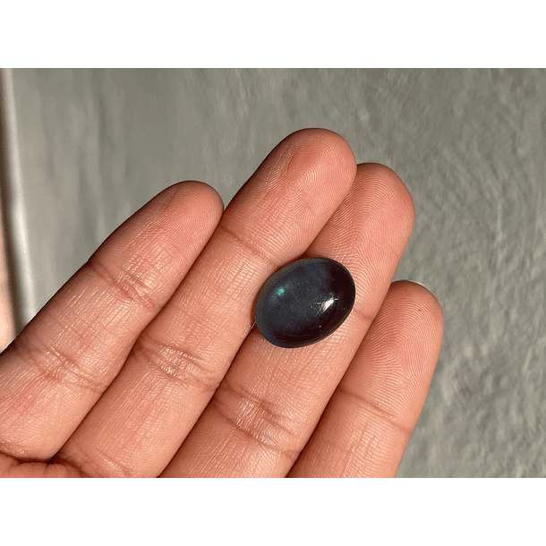 Aguamarina cabujón 15.5x11.5x4.3mm calidad alta 