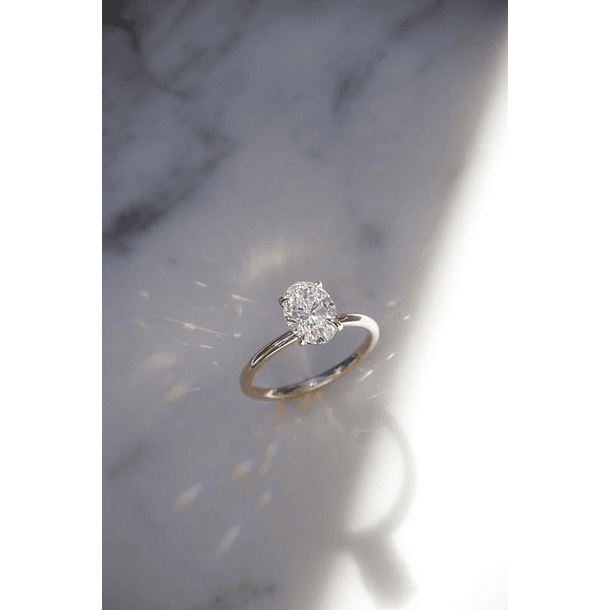 Anillo solitario con citrino corte redondo de 8x4.6mm oro amarillo de 14k talla 7  