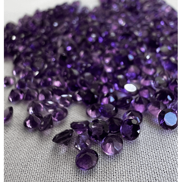 3 Amatistas-0.110ct-3mm 