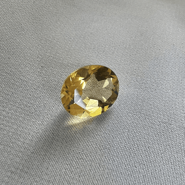 Citrino Amarillo-4.270ct-11.7x9.8x6mm 