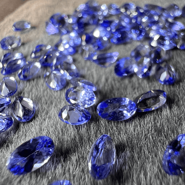 Par de Tanzanita-5x3mm  