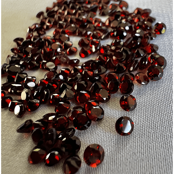 Granate Rojo-0.170ct-3mm 
