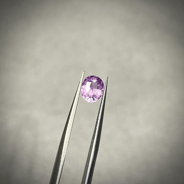 Zafiro rosa de Sri Lanka-1.005ct-6.5x5.5x3.2mm 