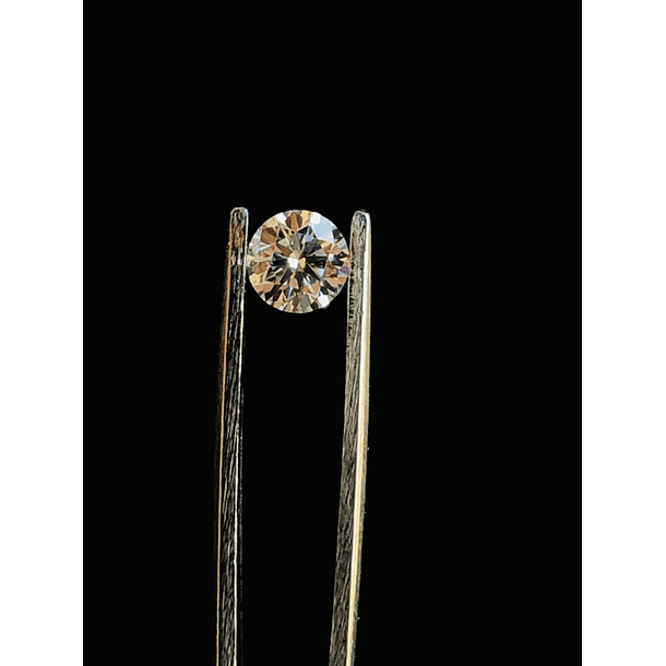 Par de Moissanitas Redonda  4mm 0.20ct c/u VVS1 -D 