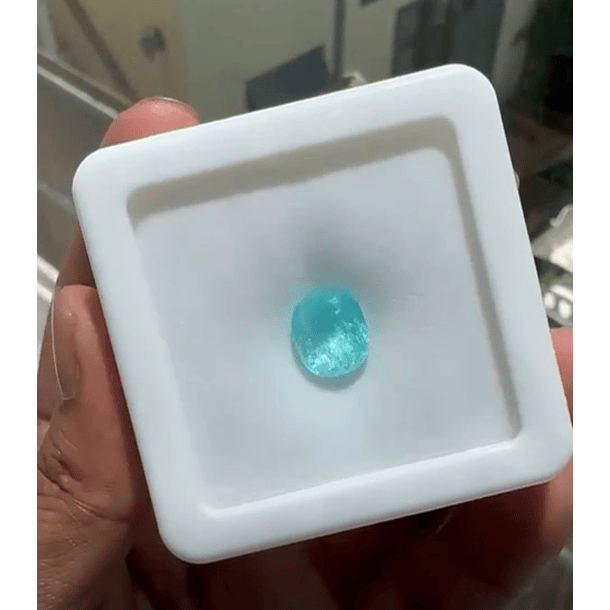 Turmalina paraíba-6.07ct-11.49x9.72x7.19mm 