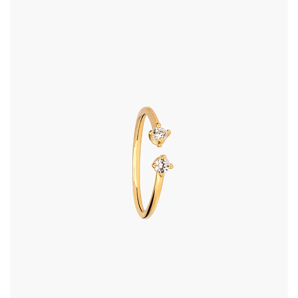 Anillo en plata ley 9.25sin gemas. Talla 9 