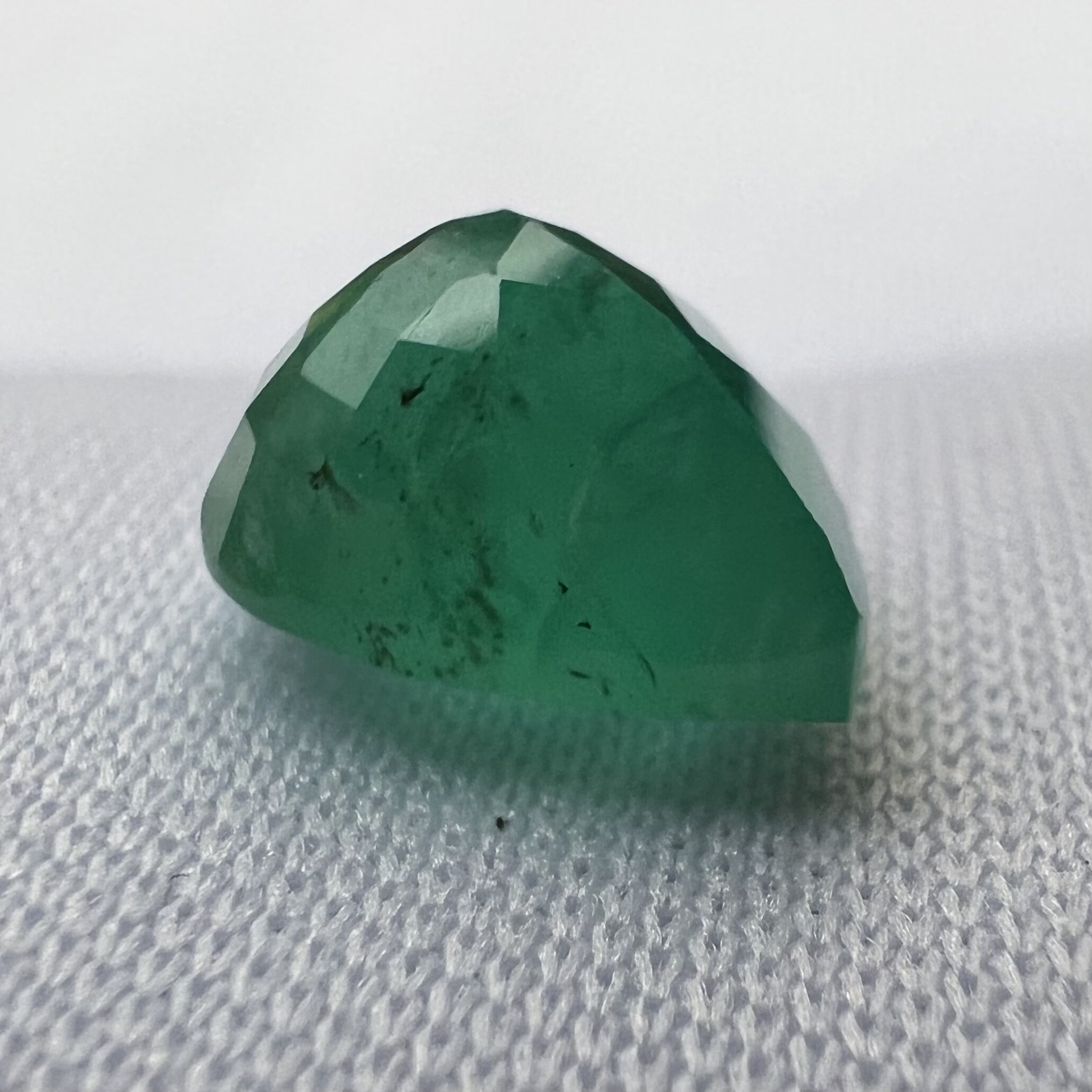 Smeraldo Rotondo 4,1 Mm - Intenso Colore Verde, Naturale Dalla Colombia