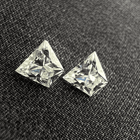 Par de Moisanita-0.70ct-5x4x2.8mm