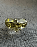 Moissanita amarilla-3.18ct-9x8mm