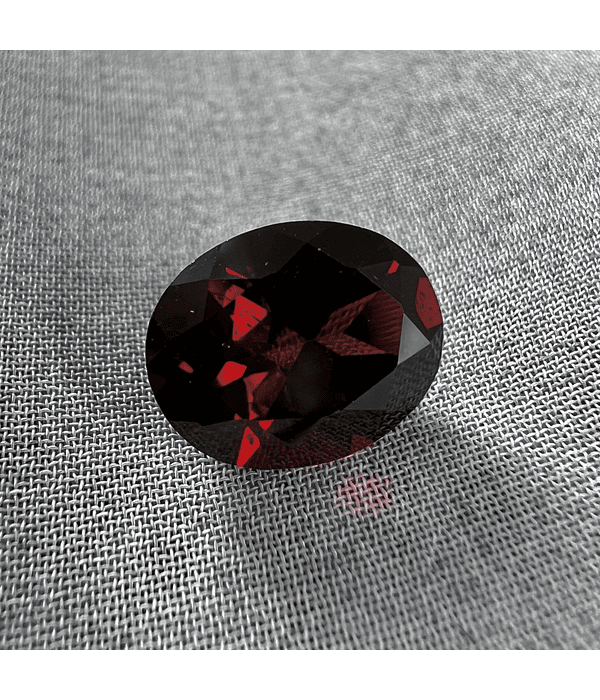 Granate Rojo-3.14ct-10x8x4.3mm