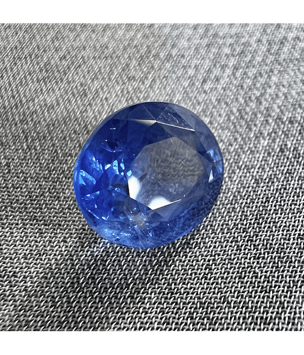 Zafiro Azul De Sir Lanka-3.165ct-8.3x7.2x5.3mm