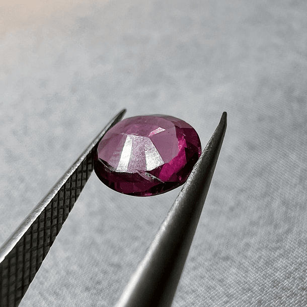 Zafiro rosa de Sri Lanka-0.930ct-7.4x5.7x2mm 3