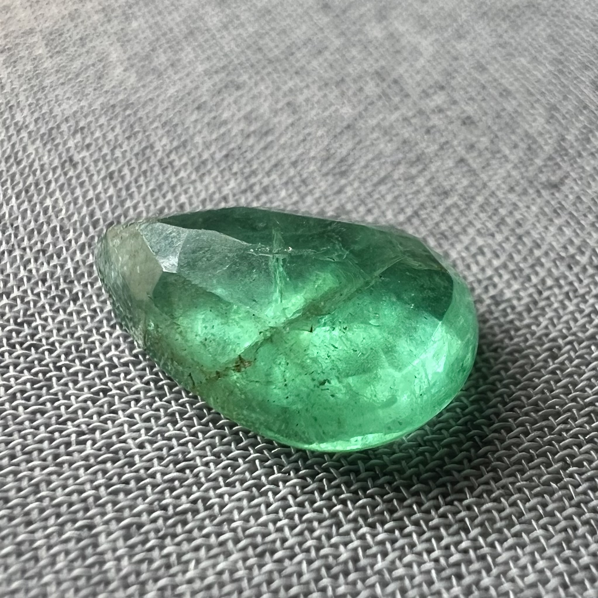 Esmeralda de Zambia-1.390ct-10x6.2mm