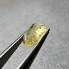 Zafiro amarillo de Sri Lanka-1.025ct-6.9x4.6mm 3