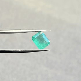 Esmeralda de Zambia-2.575ct-9.7x7.9x4.3mm