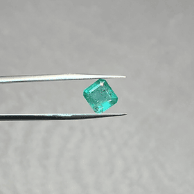 Esmeralda de Zambia-2.970ct-8.3x7.7x5.5mm