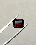 Granate rojo-3.045ct-9x6.7x4.6mm