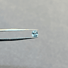 Circón natural azul-0.62ct-4mm 1