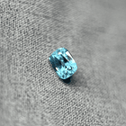 Circón natural azul-0.75ct-4.9x3.7mm 1