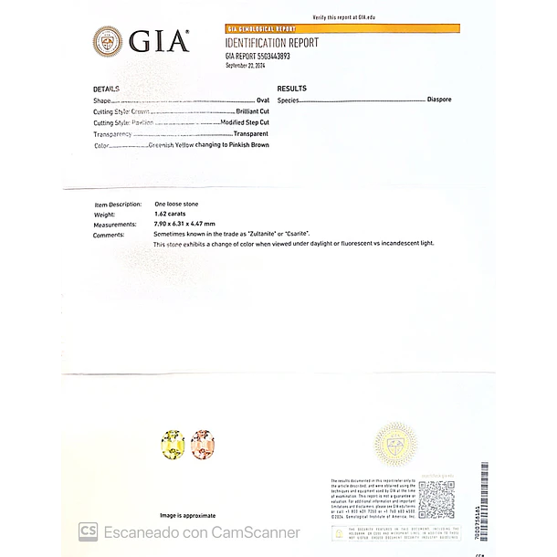 Zultanita GIA-1.62ct-7.90x6.31x4.47mm 4
