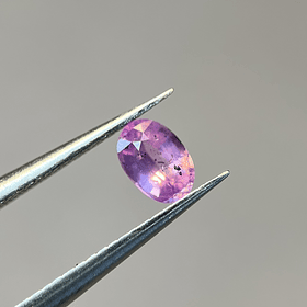 Zafiro rosa de Sri Lanka-0.475ct-5.6x3.6x2.3mm