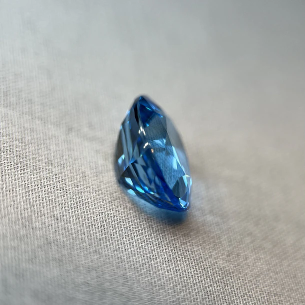 Topacio suizo GIA-6.16ct-12.14x10.15x6.63mm 4