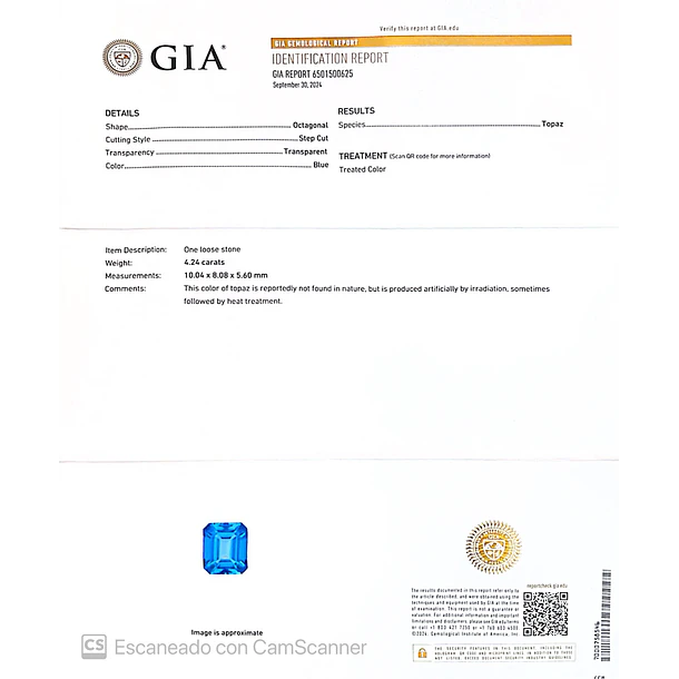 Topacio suizo GIA-4.24ct-10.04x8.08x5.60mm 4