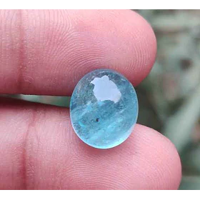 Aguamarina cabujón-4.72ct-14mm