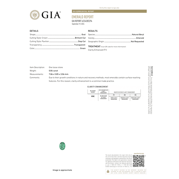 Esmeralda GIA-0.84ct-7.86x5.85x3.06mm 4