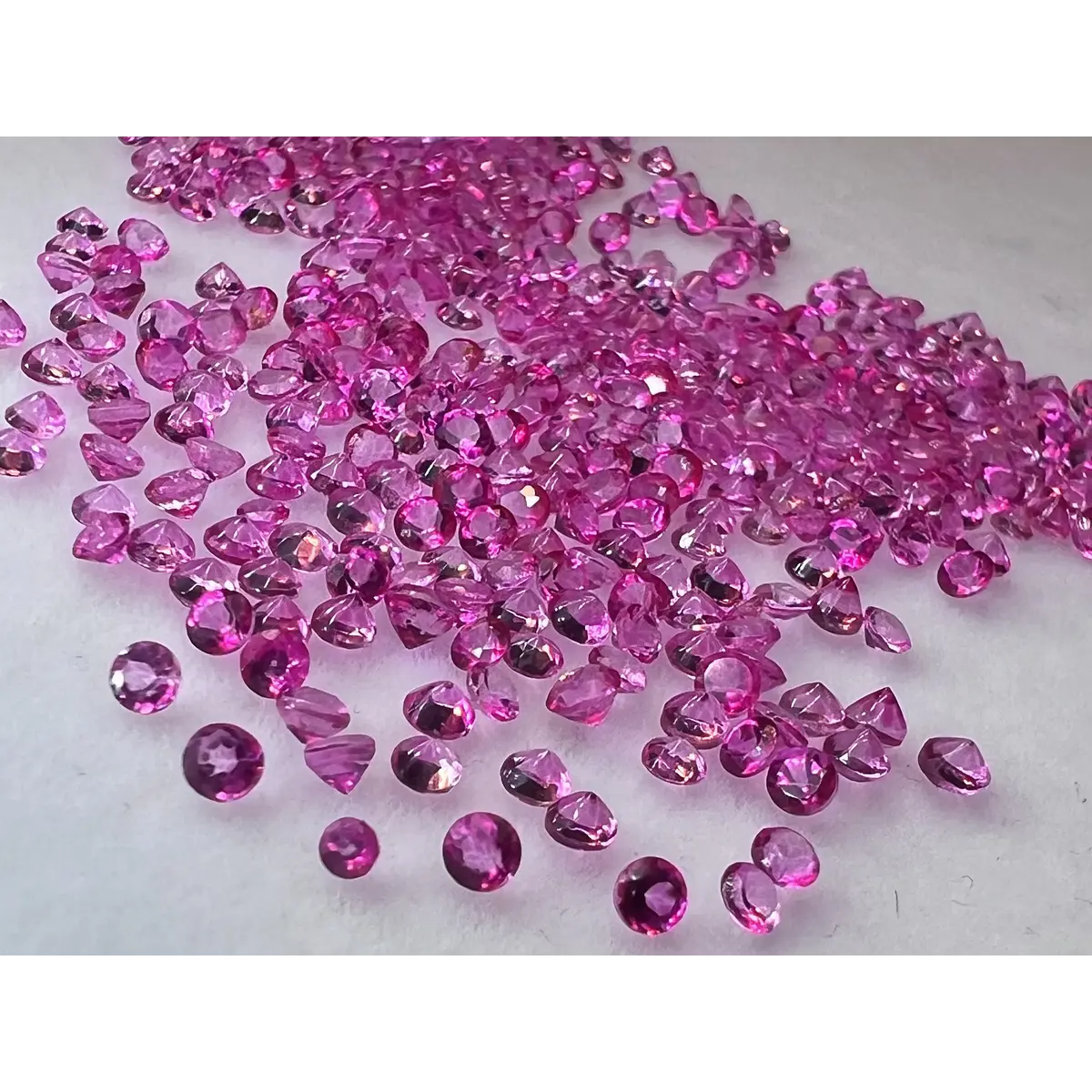 Topacio rosa-0.05ct-2mm | Versatto Gemas & Joyas