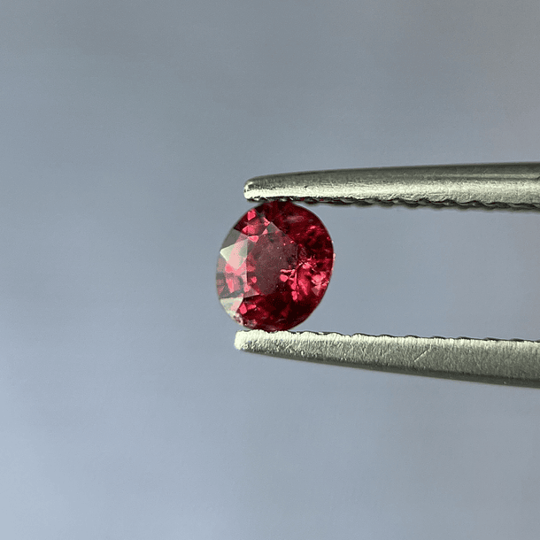 Rubí sangre de pichón natural-0.405ct-4.2x3.7x2.7mm 1