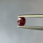 Rubí sangre de pichón natural-0.405ct-4.2x3.7x2.7mm 2