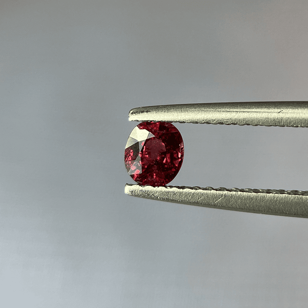 Rubí sangre de pichón natural-0.405ct-4.2x3.7x2.7mm 2