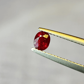 Rubí sangre de pichón natural-0.480ct-4.5x3.6x3.1mm